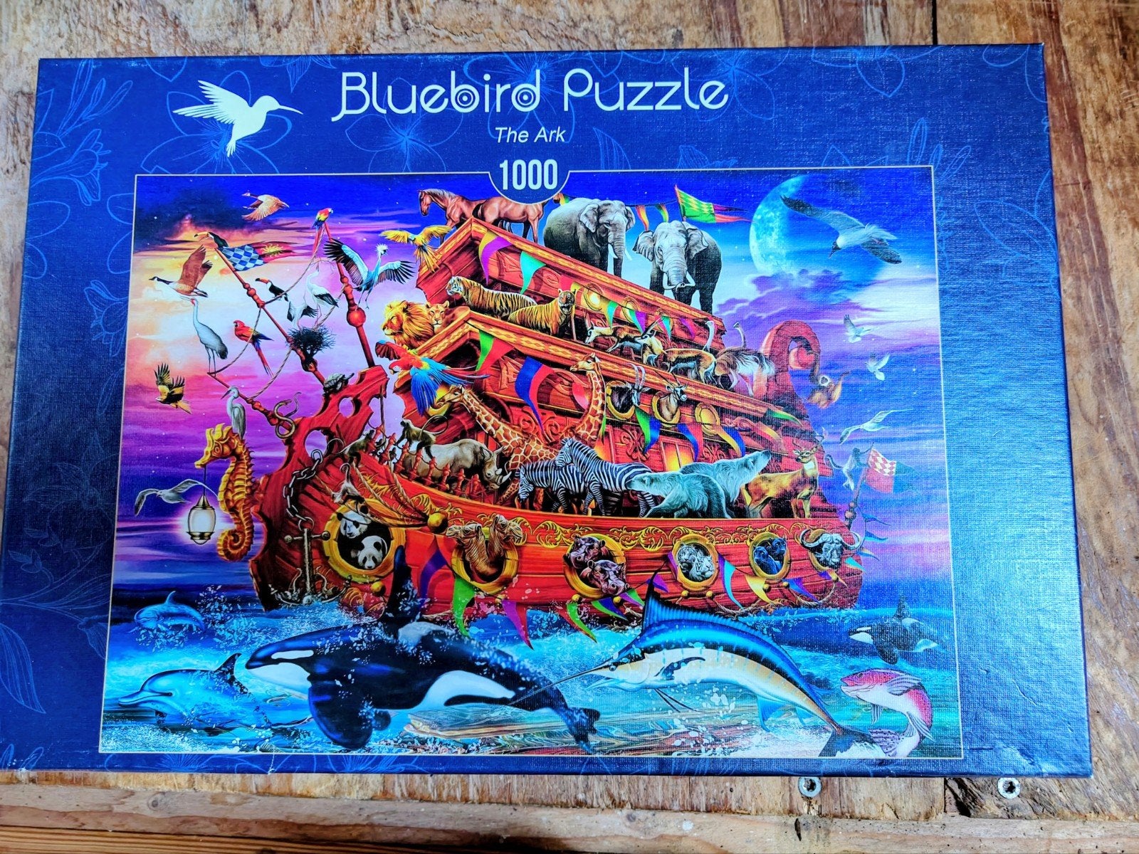 BlueBird puzzel 1000, Ophalen of Verzenden, 500 t/m 1500 stukjes, Gebruikt