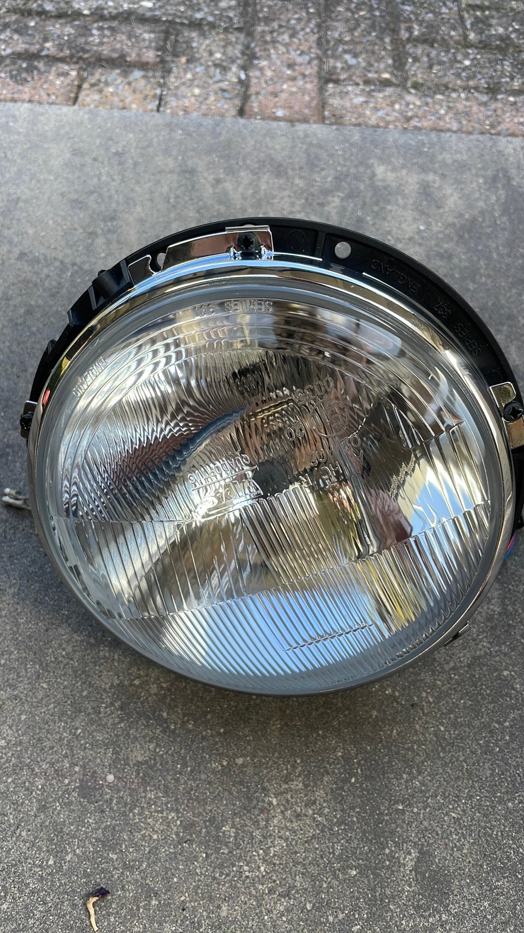 2x wipac koplamp unit partnr. 1050743, Ophalen of Verzenden, Nieuw, Land Rover