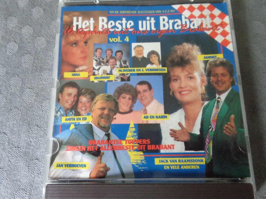 Het beste uit Brabant vol. 4, Ophalen of Verzenden, Zo goed als nieuw, Levenslied of Smartlap
