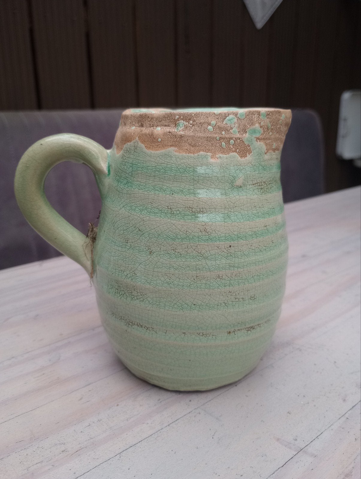 Groen vaasje, Ophalen, Minder dan 50 cm, Groen, Glas