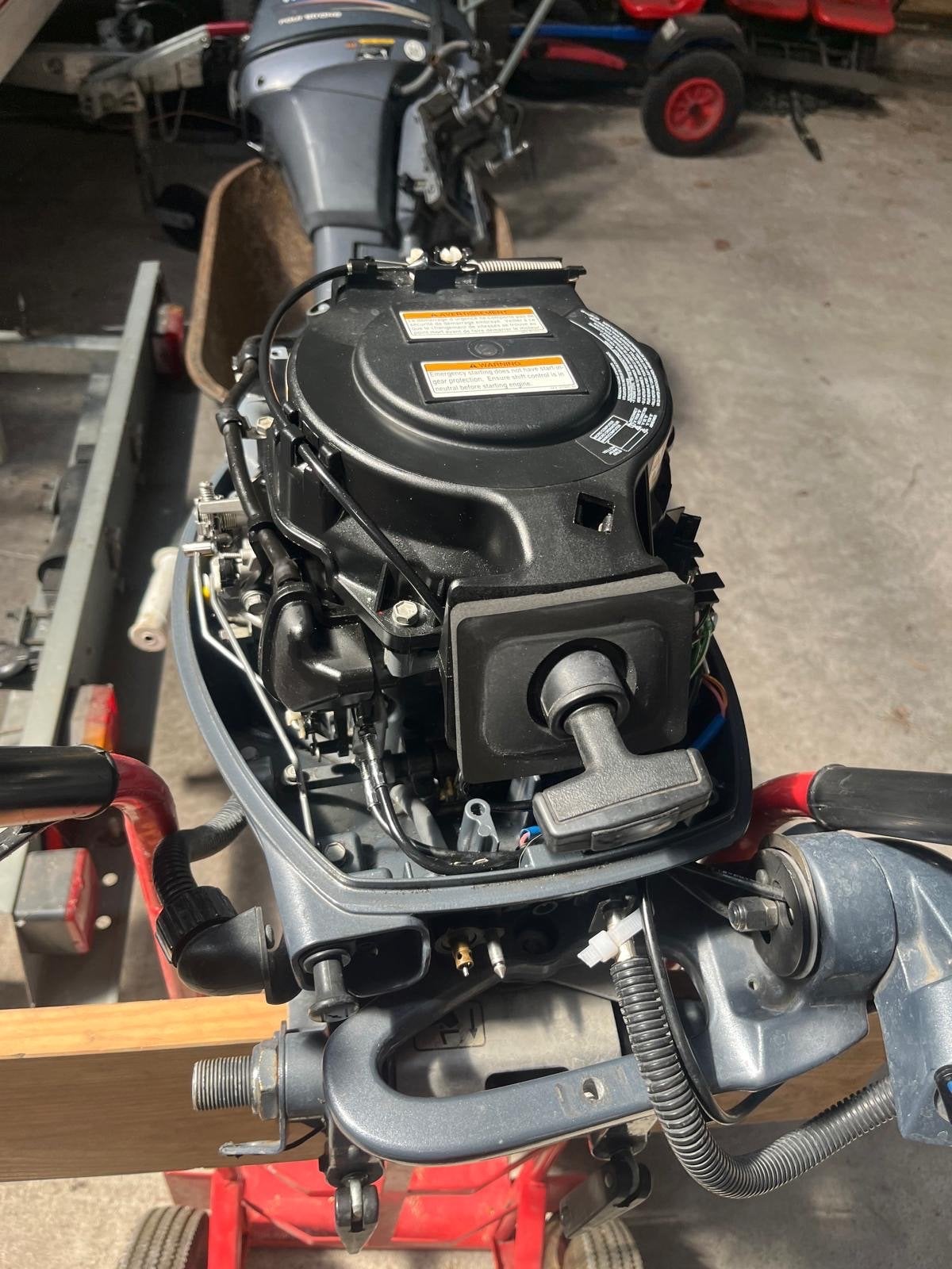 Goed onderhouden Selva 9.9pk buitenboordmotor, Ophalen of Verzenden, Gebruikt