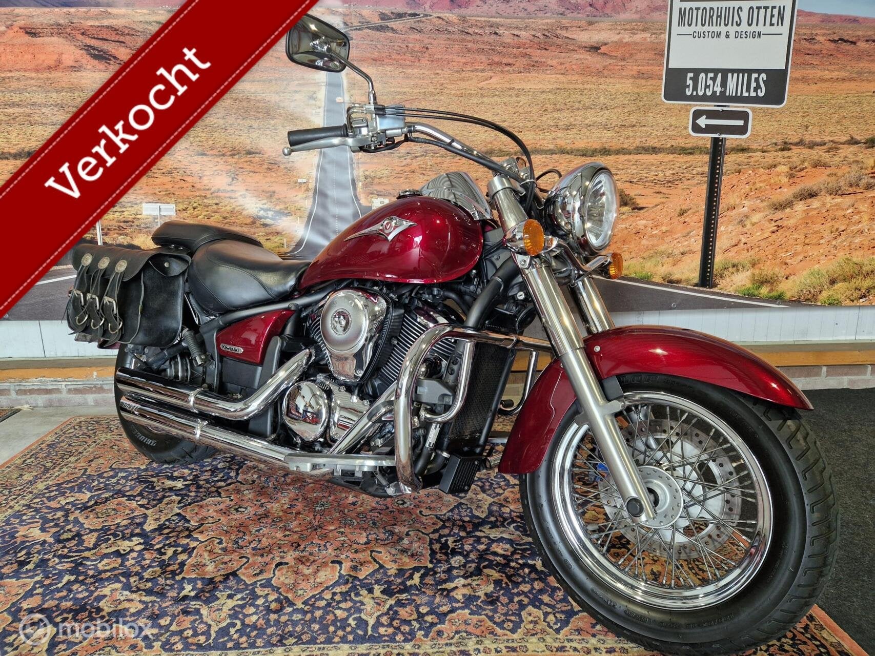 VERKOCHT Kawasaki VN900 Classic Vulcan VN 900, 903 cc, Kawasaki, Chopper, Bedrijf