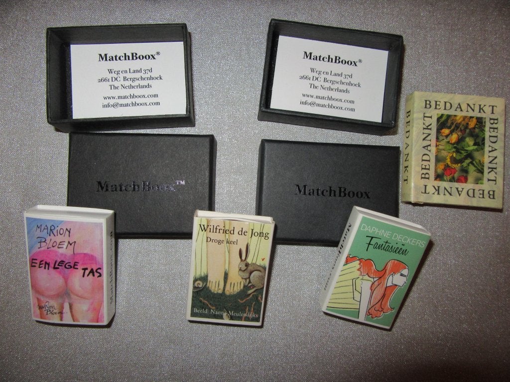 3X LUCIFERDOOSJESVERHALEN 2 Doosjes MATCHBOOX +  BEDANKT, Boeken, Overige Boeken, Ophalen of Verzenden, Zo goed als nieuw, Marion Bloem, Wilfried de Jong, Daphne Deckers