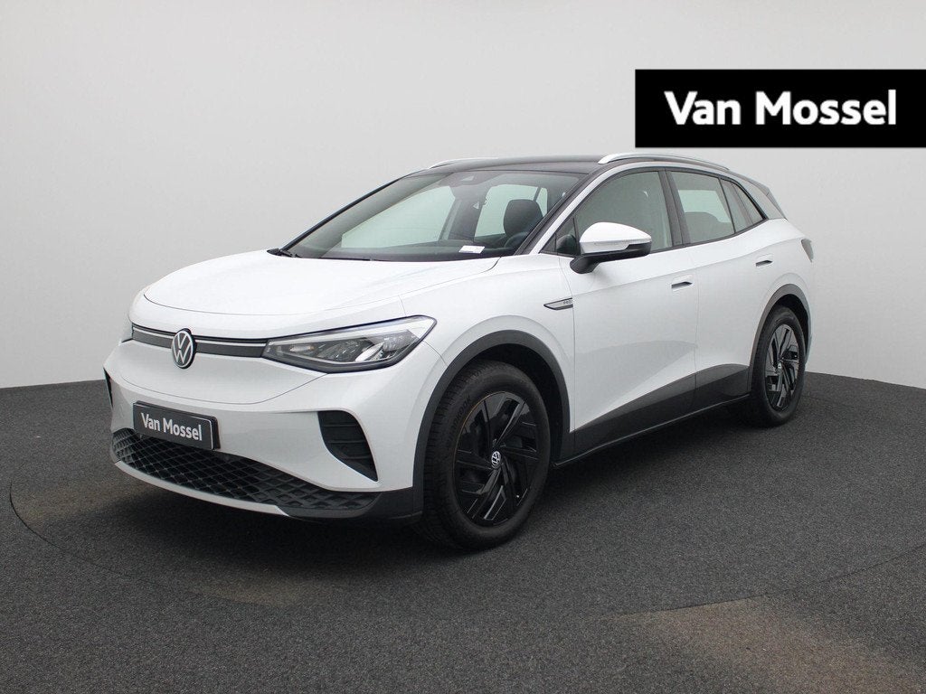 Volkswagen ID.4 Pro 77 kWh 204 PK| Dealeronderhouden | Navig, Auto's, Volkswagen, 12 maanden, Gebruikt, Zwart, 528 km