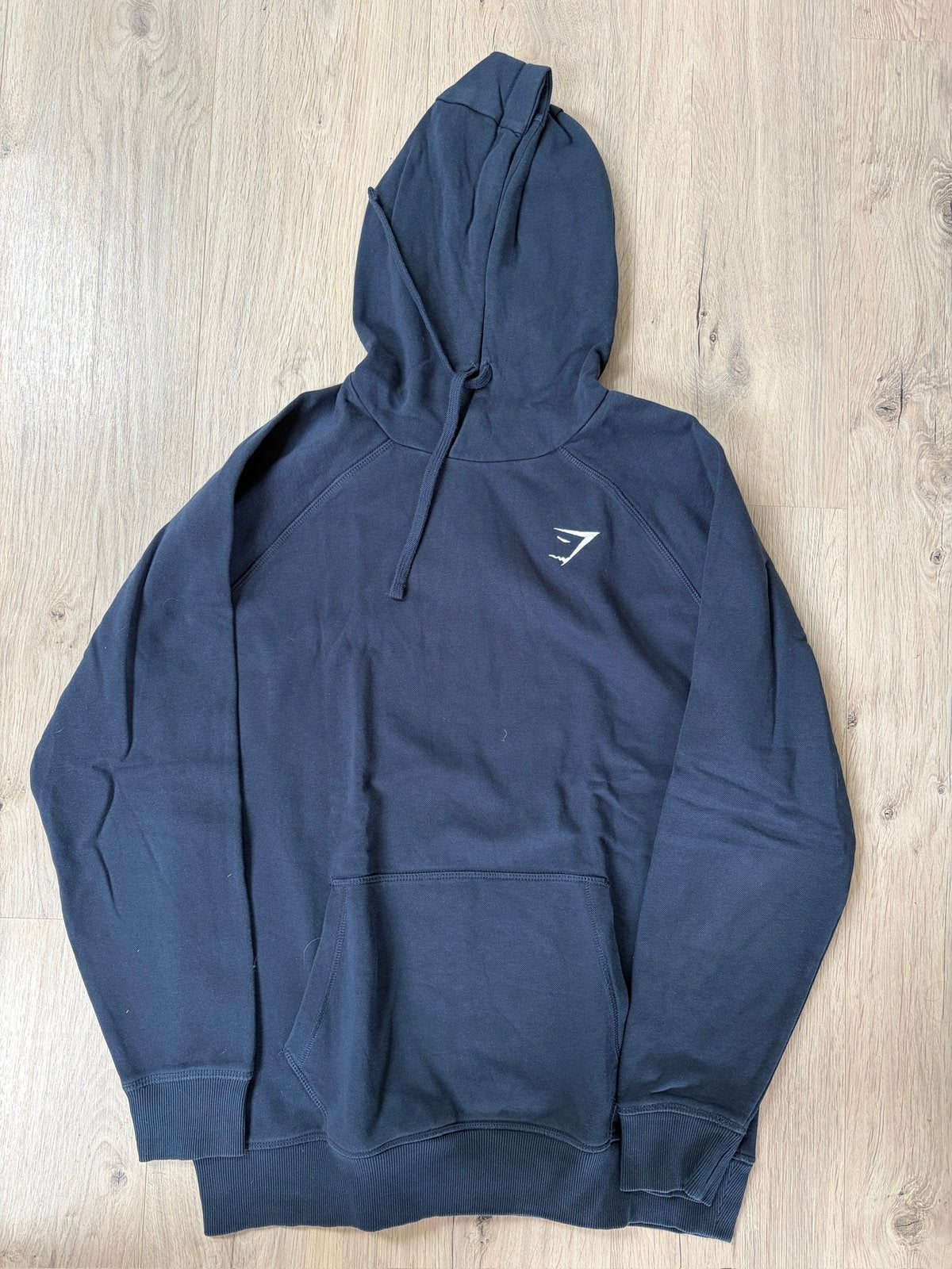 Gymshark Hoodie met capuchon, Ophalen of Verzenden, Zo goed als nieuw, Maat 48/50 (M), Blauw