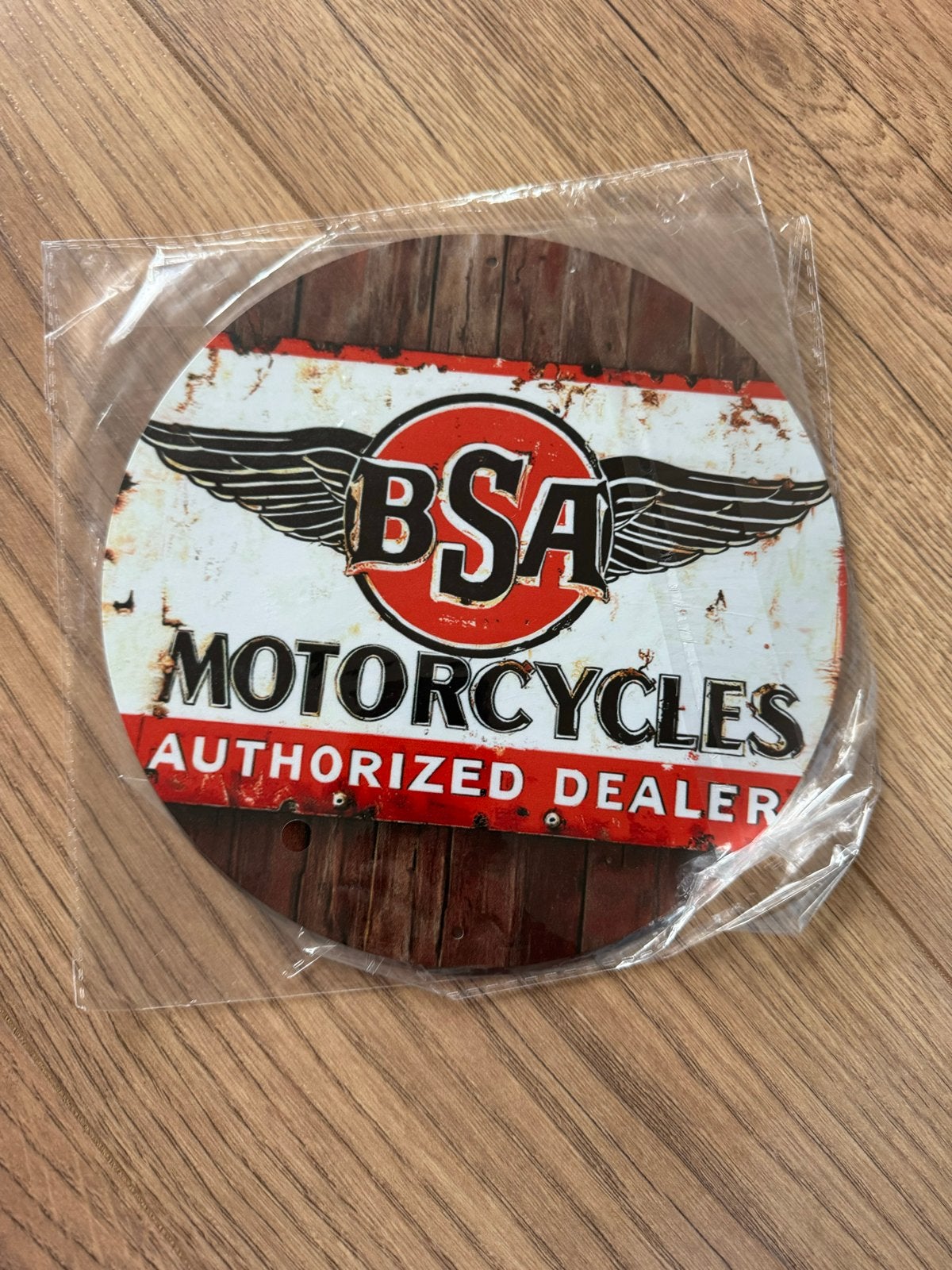 Nieuw BSA Motorcycles Authorized Dealer bord, Ophalen of Verzenden, Nieuw