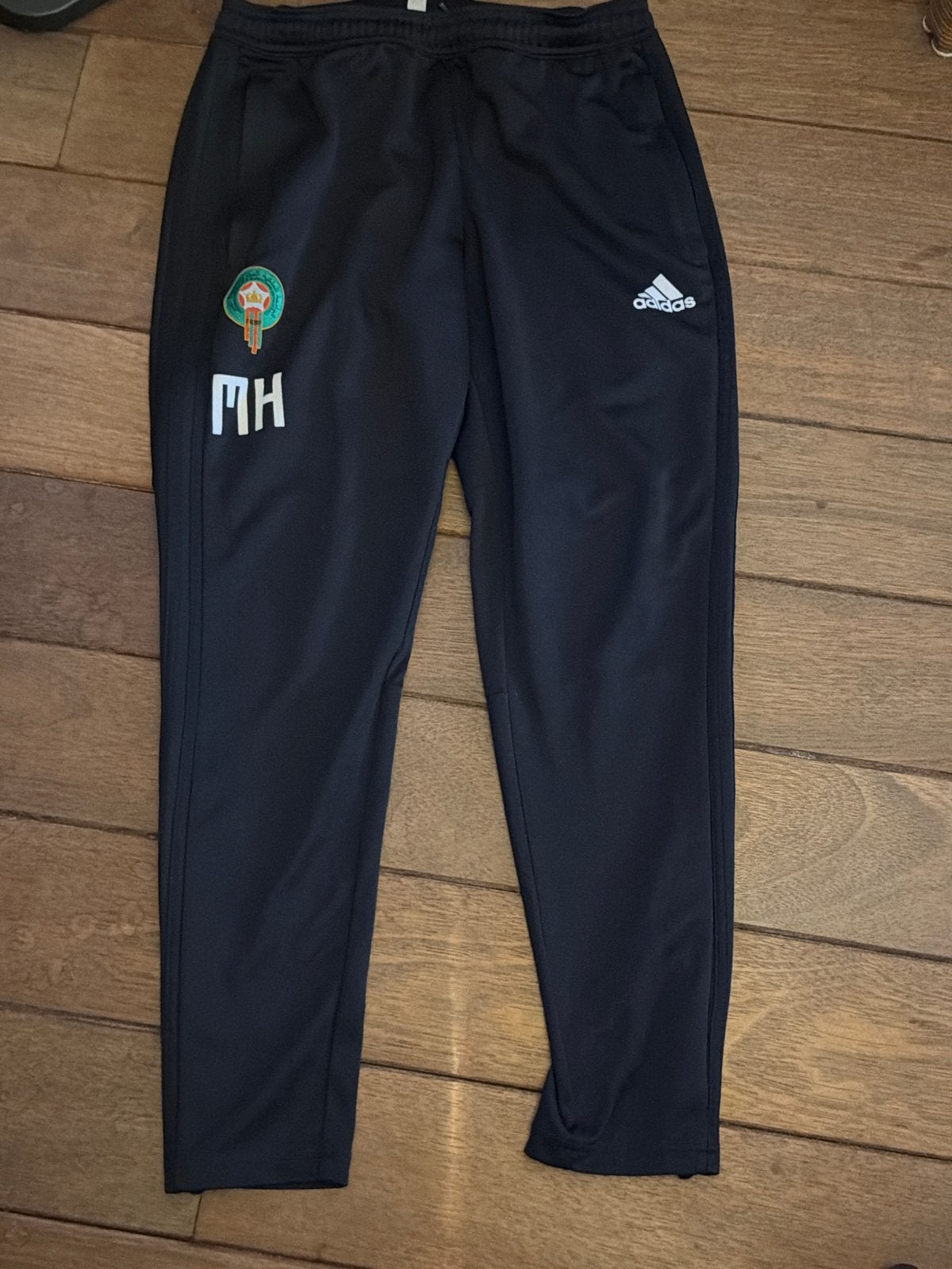 Adidas Marokko Trainingsbroek - Maat M, Ophalen of Verzenden, Zo goed als nieuw, Zwart, Overige jeansmaten