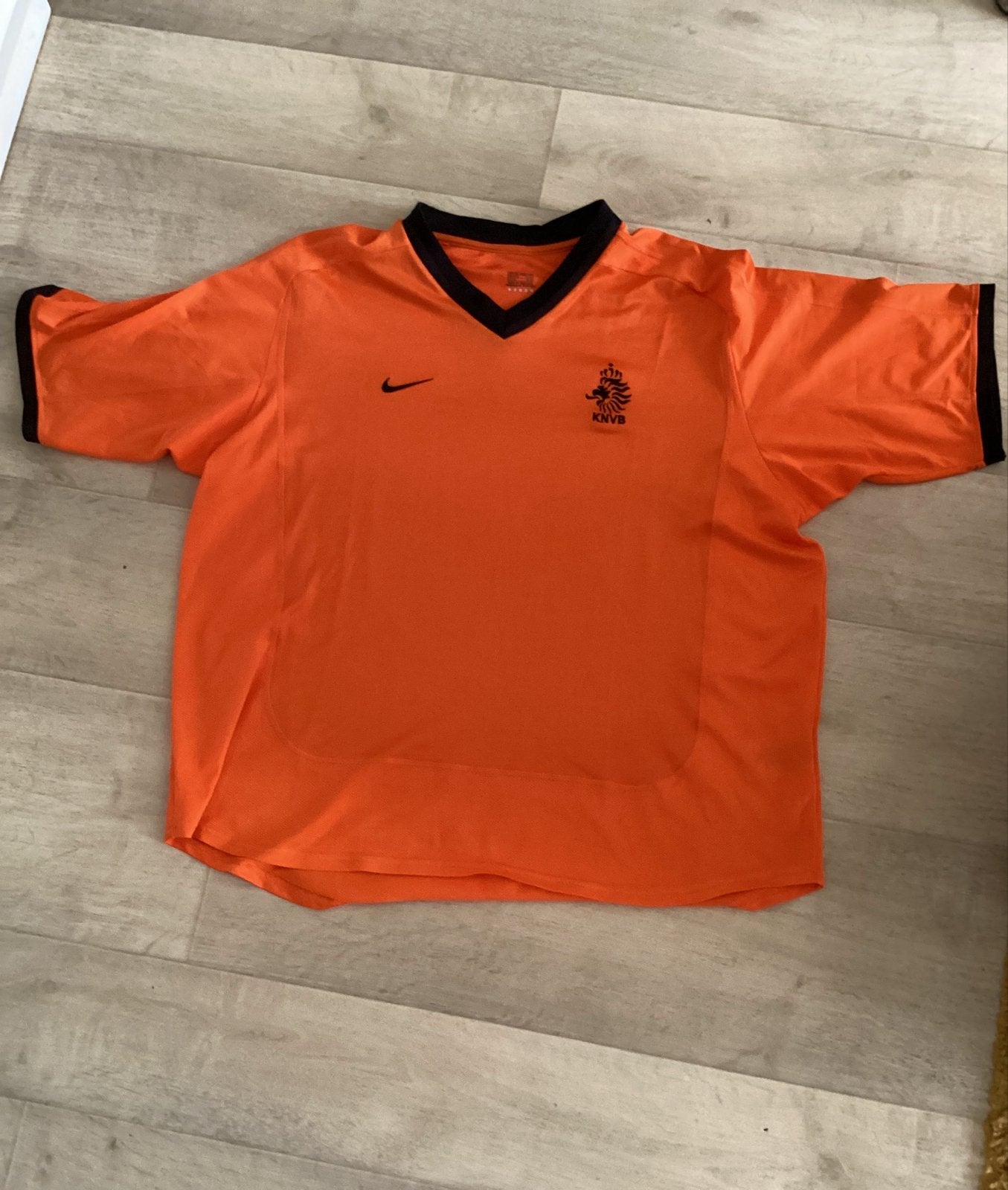 Oranje Nike KNVB Voetbalshirt - Zo goed als nieuw, Ophalen of Verzenden, Zo goed als nieuw, Shirt