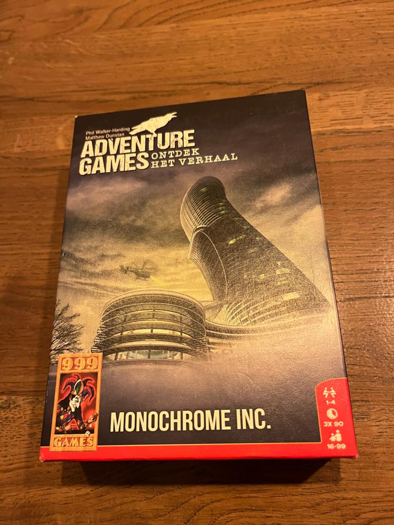 Adventure Games: Monochrome Inc. - Interactieve Thriller, Een of twee spelers, Ophalen of Verzenden, Nieuw