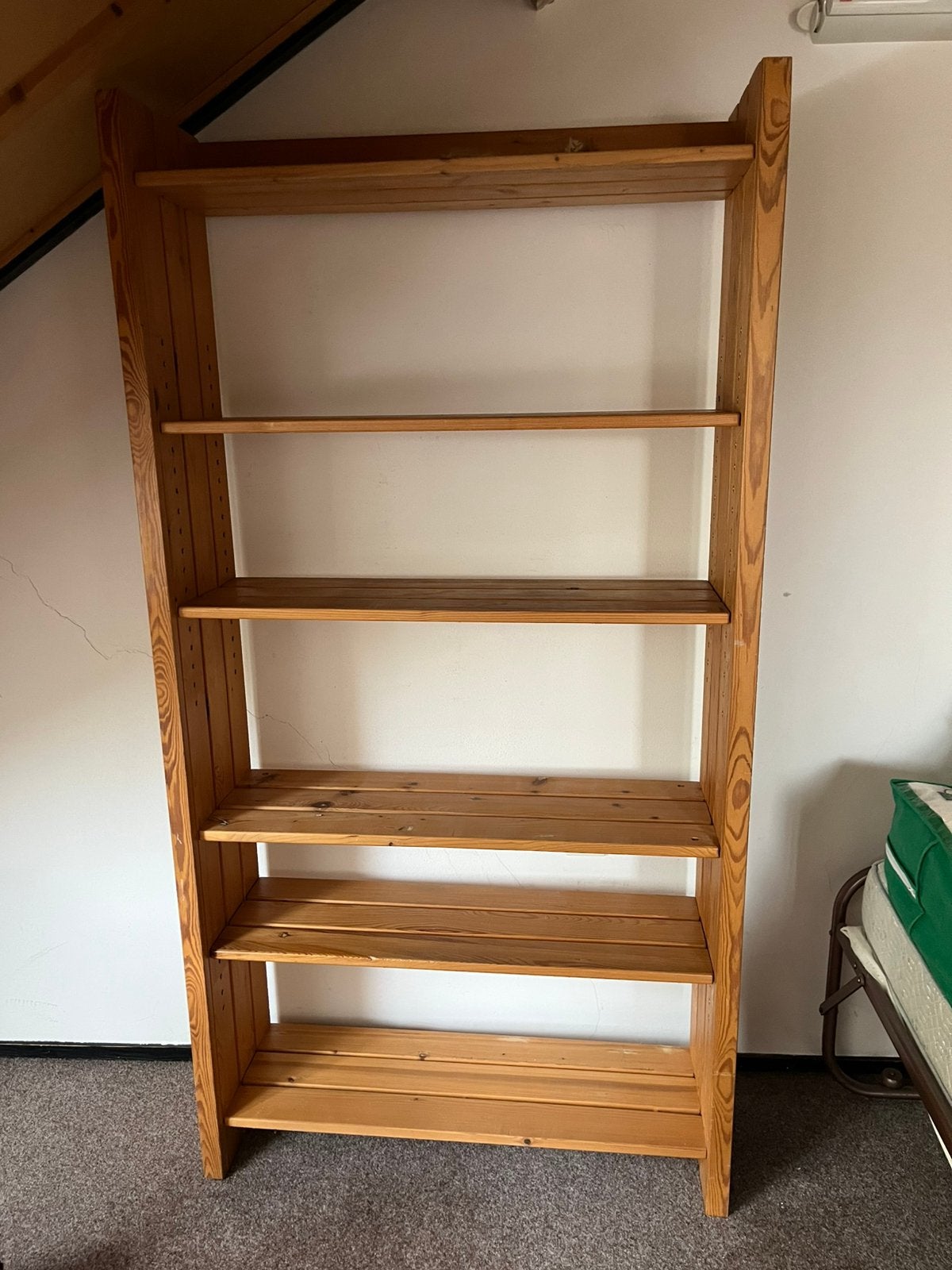 Stellinkast hout, Ophalen, Met plank(en), Gebruikt, 50 tot 100 cm