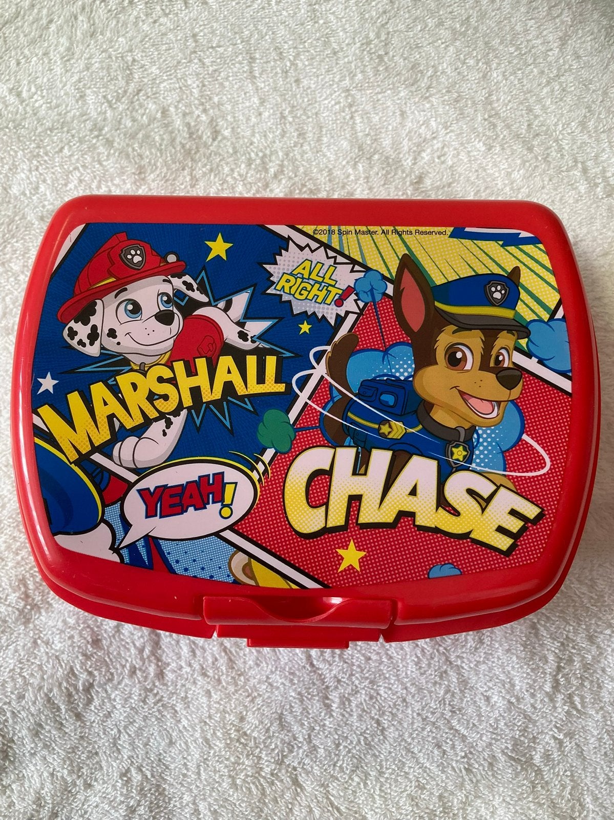 Paw Patrol Broodtrommel Marshall & Chase, Diversen, Ophalen of Verzenden, Nieuw