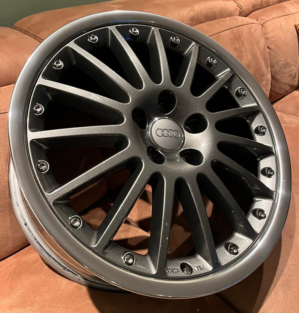 18” Audi Calito ( BBS RT250 ), Auto-onderdelen, Banden en Velgen, 18 inch, Velg(en), Ophalen of Verzenden, Gereviseerd