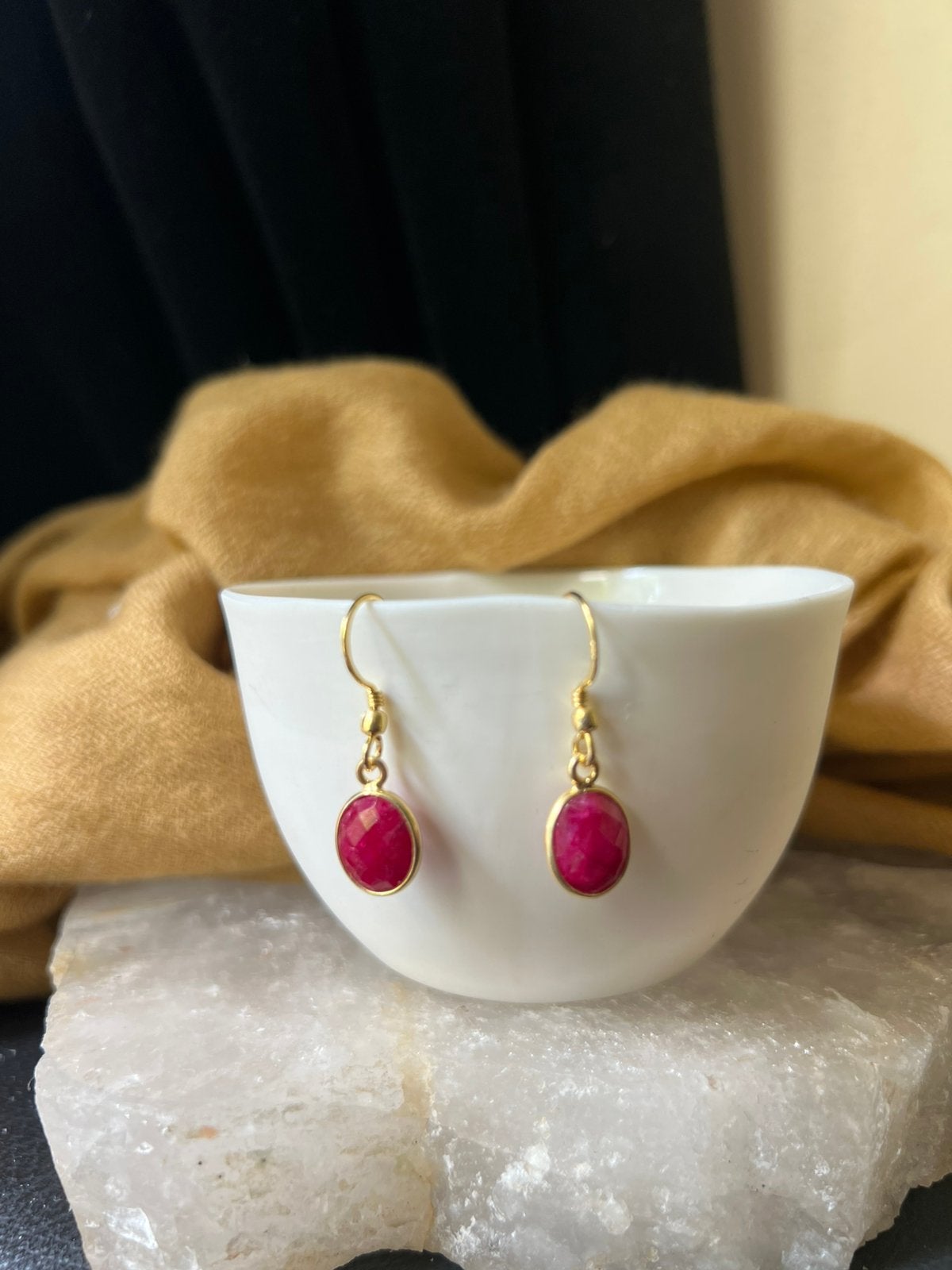 Robijn passie geluk energie powerful beschermt magie, Sieraden, Tassen en Uiterlijk, Oorbellen, Hangers, Nieuw, Ophalen of Verzenden
