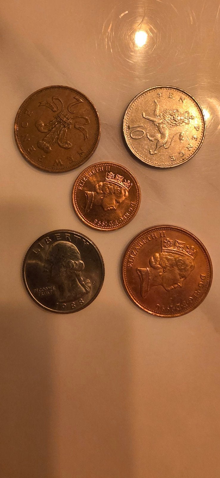 Diverse collectie munten uit verschillende landen, Ophalen of Verzenden, Overige landen, Setje