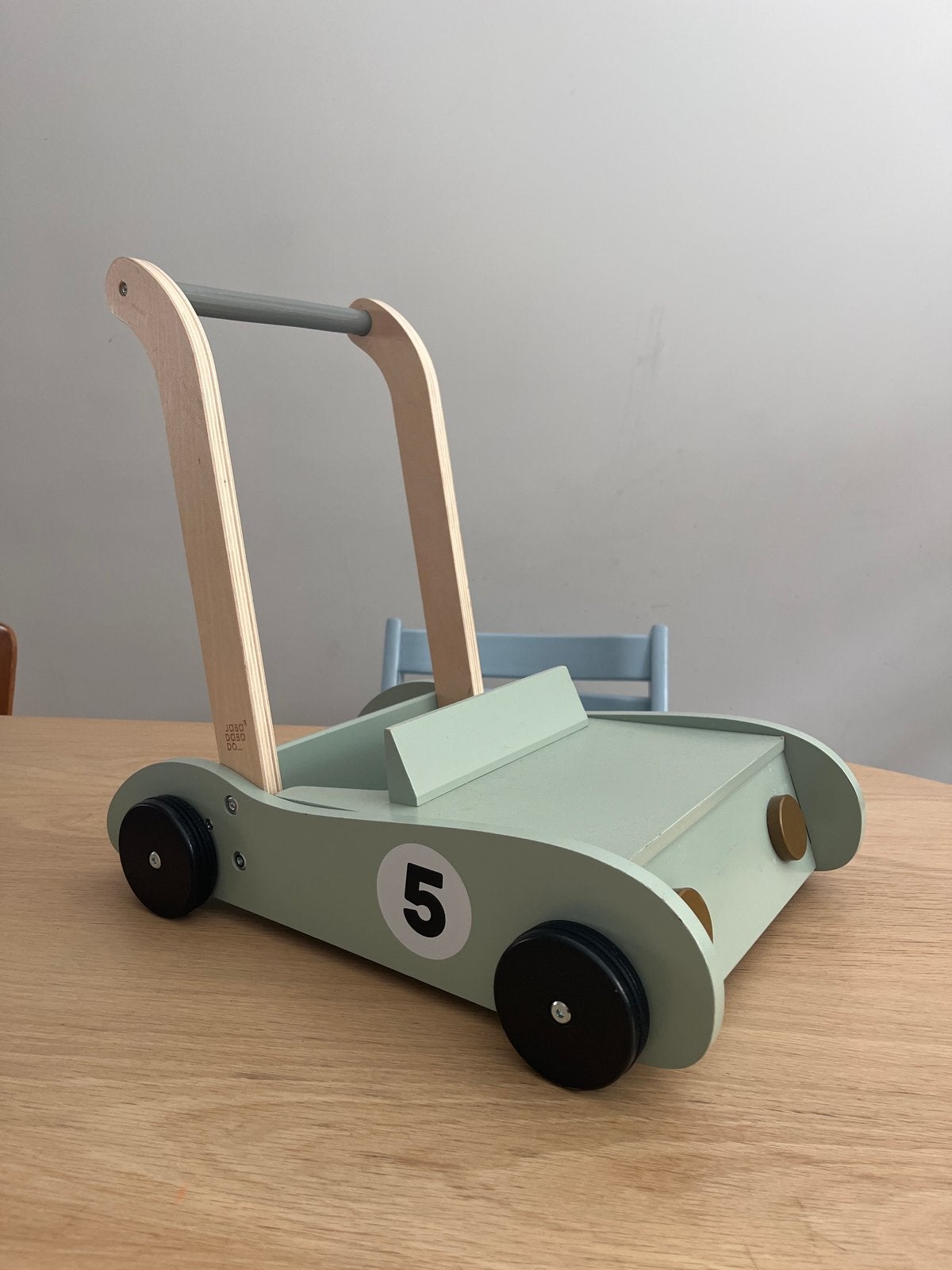 Jabadabado loopwagen raceauto groen, Ophalen of Verzenden, Gebruikt, Auto, Met wieltjes