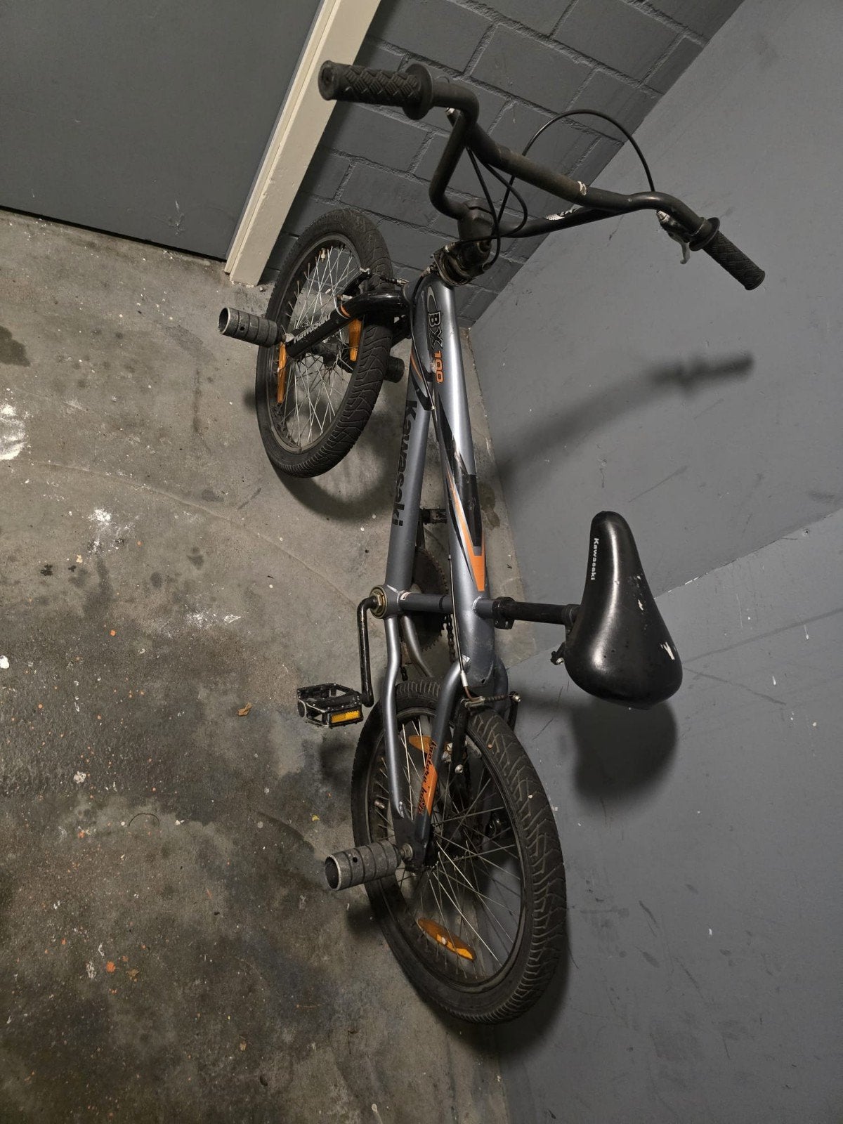 Te koop: Kawasaki BX100 BMX fiets, Ophalen, Gebruikt, Staal
