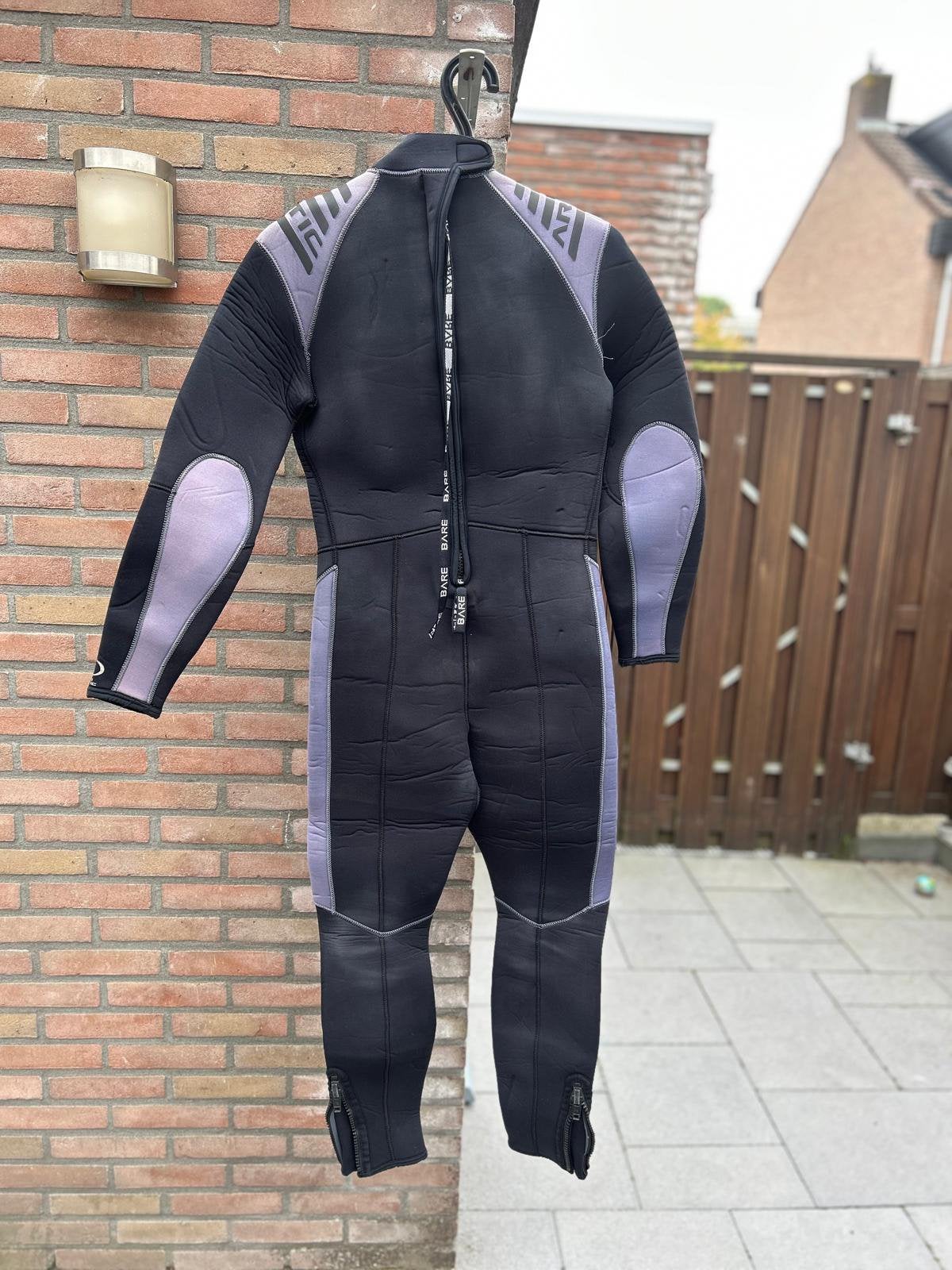 Duikpak Bare Artic maat XL dubbel 7 mm, Ophalen, Gebruikt, Duikpak