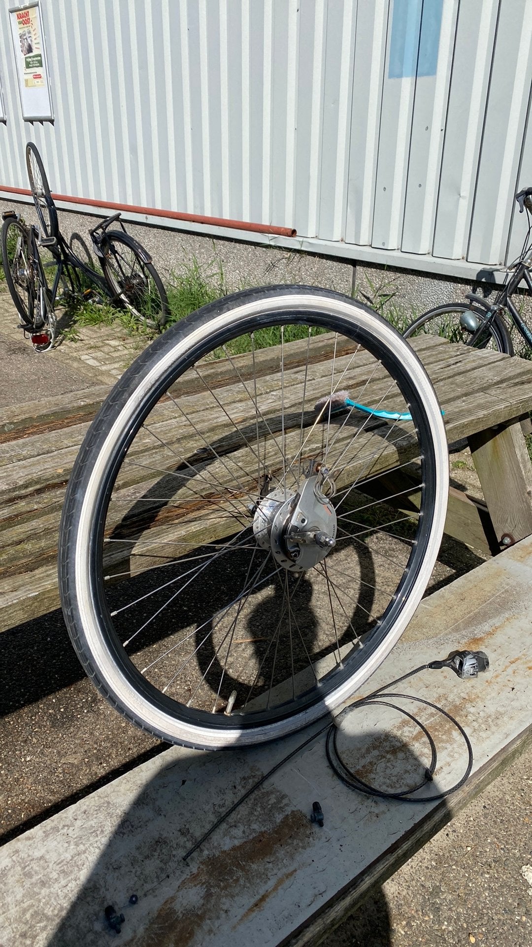 Shimano Nexus 7S Inter Muti Condition SG-C3000-7R  28x1,75x2, Fietsen en Brommers, Ophalen of Verzenden, Zo goed als nieuw, Wiel