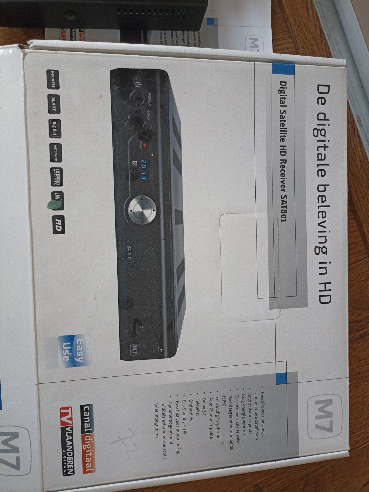 satelliet ontvanger M7 SAT801, Ophalen of Verzenden