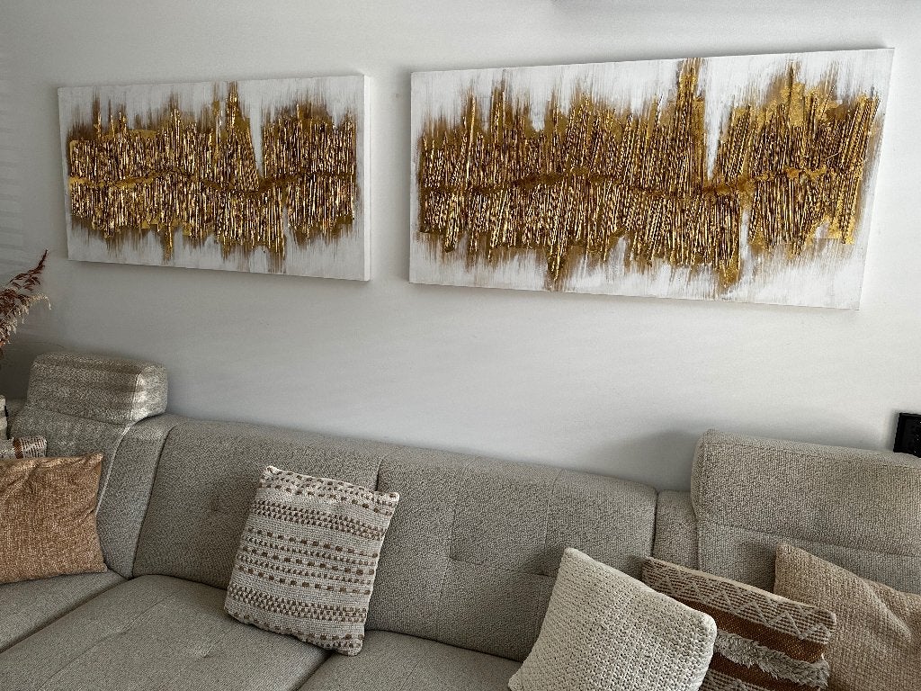 Schilderij modern, Ophalen