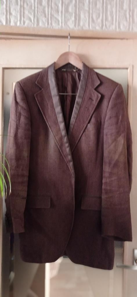 Dolce & Gabbana industria spa legnano mi JK70 U482 Vintage., Kleding | Heren, Kostuums en Colberts, Gedragen, Maat 48/50 (M), Bruin