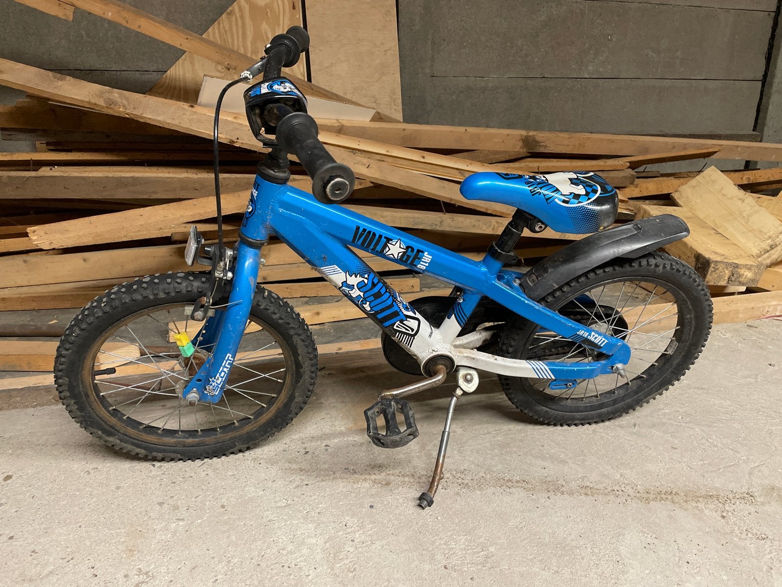 Scott kinderfiets 16 inch, Ophalen of Verzenden, Gebruikt