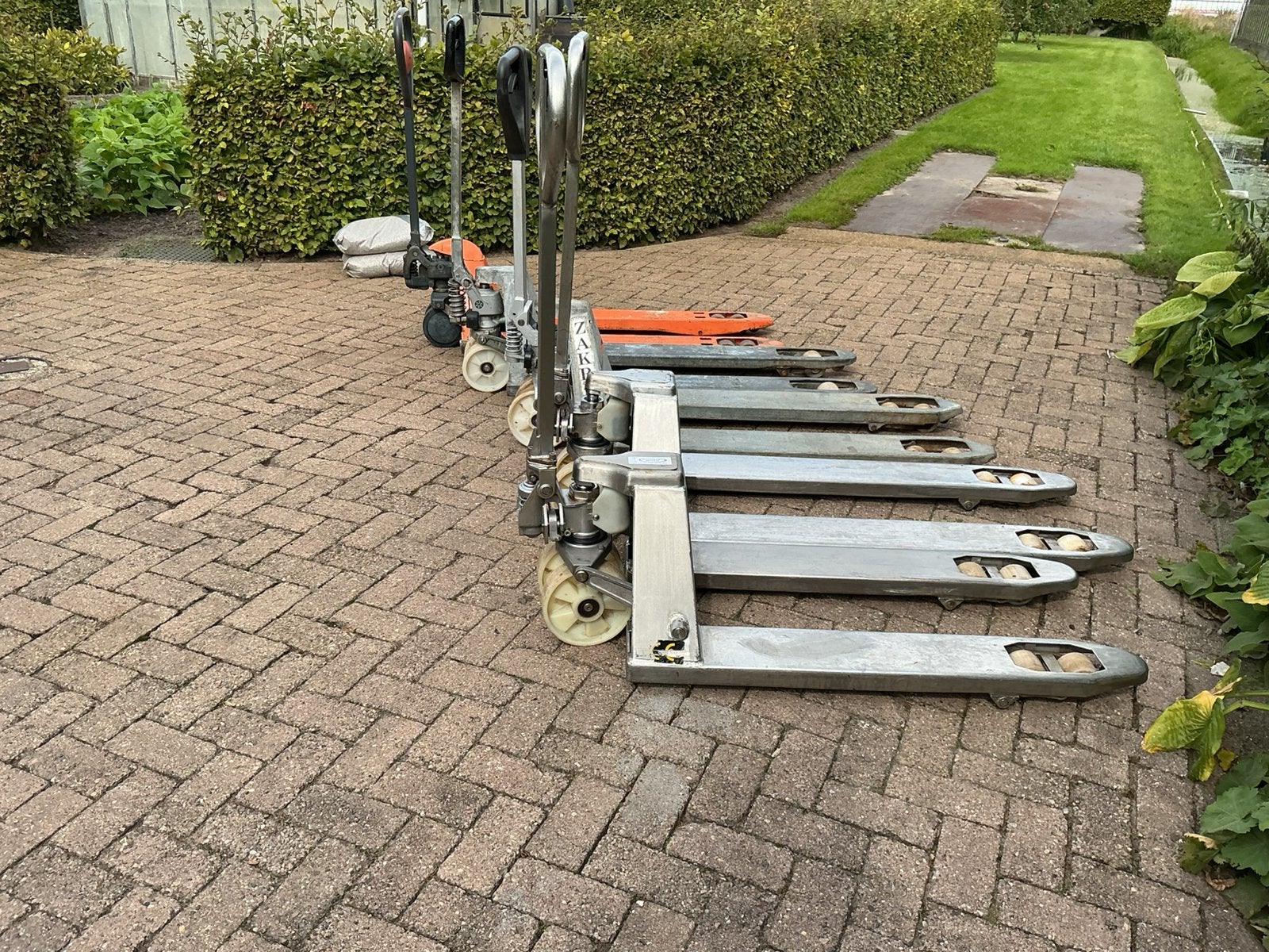 Rvs - gegalvaniseerde Pompwagens, Ophalen, Gebruikt