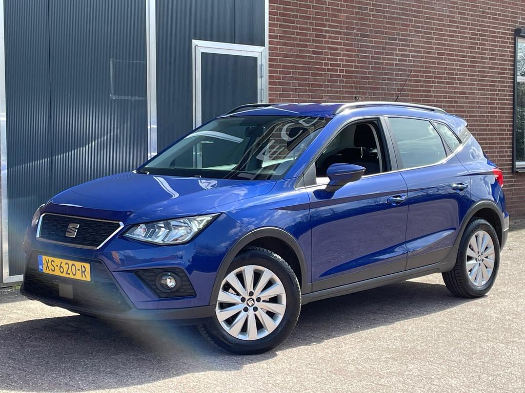 Seat Arona 1.0 TSI Style AIRCO, Cruise, PDC, Bluetooth, 16'', Auto's, Voorwielaandrijving, Gebruikt, Blauw, 116 pk