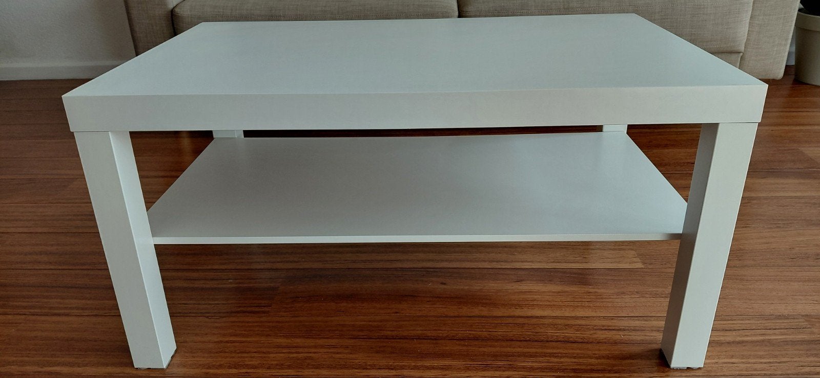 Witte salontafel IKEA, Huis en Inrichting, Ophalen, Gebruikt, 50 tot 100 cm, 50 tot 100 cm