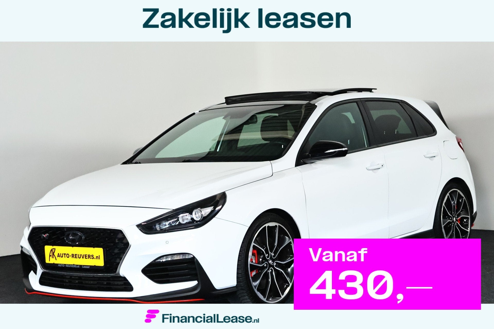 Hyundai i30 2.0 T-GDI N2 Performance / Opendak / CarPlay / C, Gebruikt, 4 cilinders, Wit, Origineel Nederlands