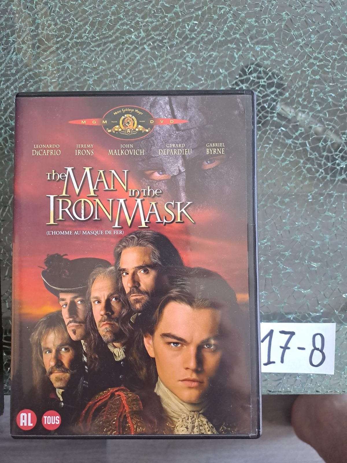 The Man in the Iron Mask DVD - Leonardo DiCaprio, Nederlands, Overige genres, Ophalen of Verzenden, Vanaf 12 jaar