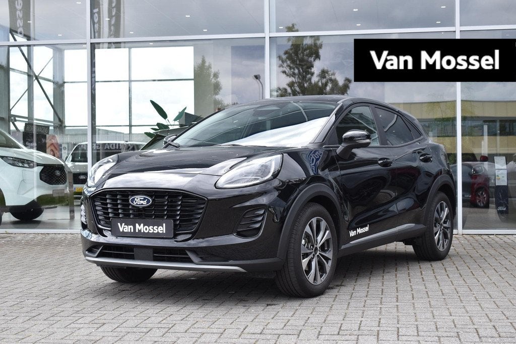 Ford Puma 1.0 EcoBoost Hybrid Titanium | Demo | Climate Cont, Auto's, Ford, Voorwielaandrijving, 12 maanden, Euro 6, Zwart