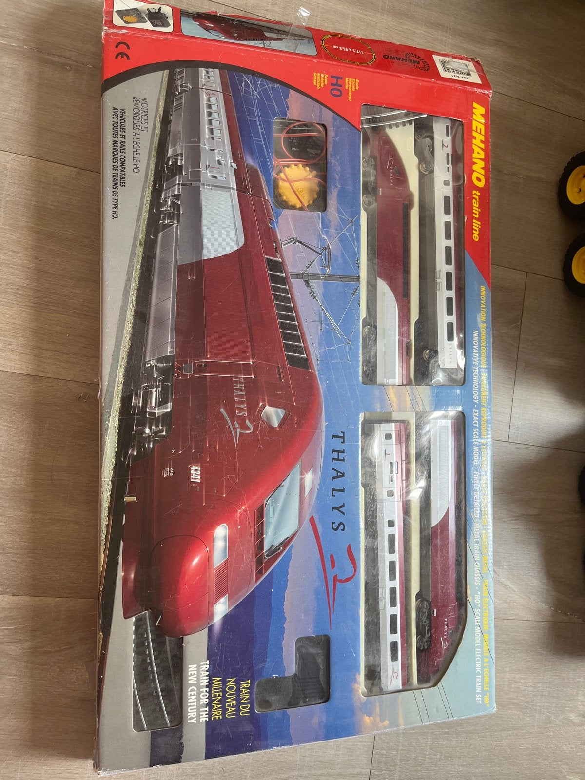 Complete Mehano Thalys Treinset, Gelijkstroom, Analoog, Ophalen, Overige merken