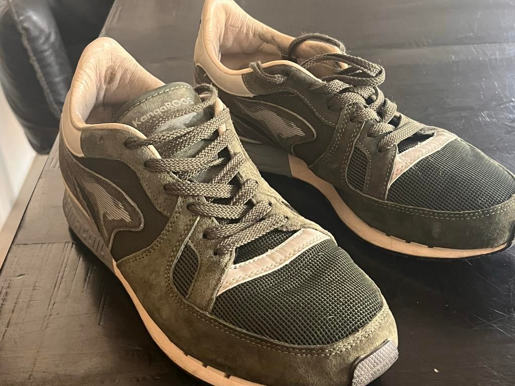 KangaROOS sneakers maat 42 - Groen, Kleding | Heren, Schoenen, Ophalen of Verzenden, Gedragen, Sneakers of Gympen