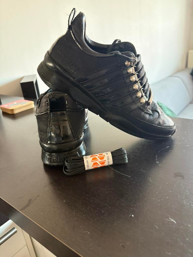 Dsquared2 sneakers – maat 41, Ophalen of Verzenden, Zo goed als nieuw, Zwart