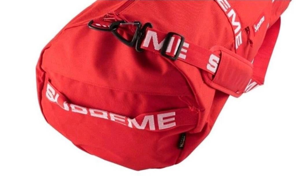 Supreme Duffle Bag weekend tas Cordura SS18 Rood - Nieuw!, 40 tot 60 cm, 20 tot 30 cm, Ophalen of Verzenden, Rood