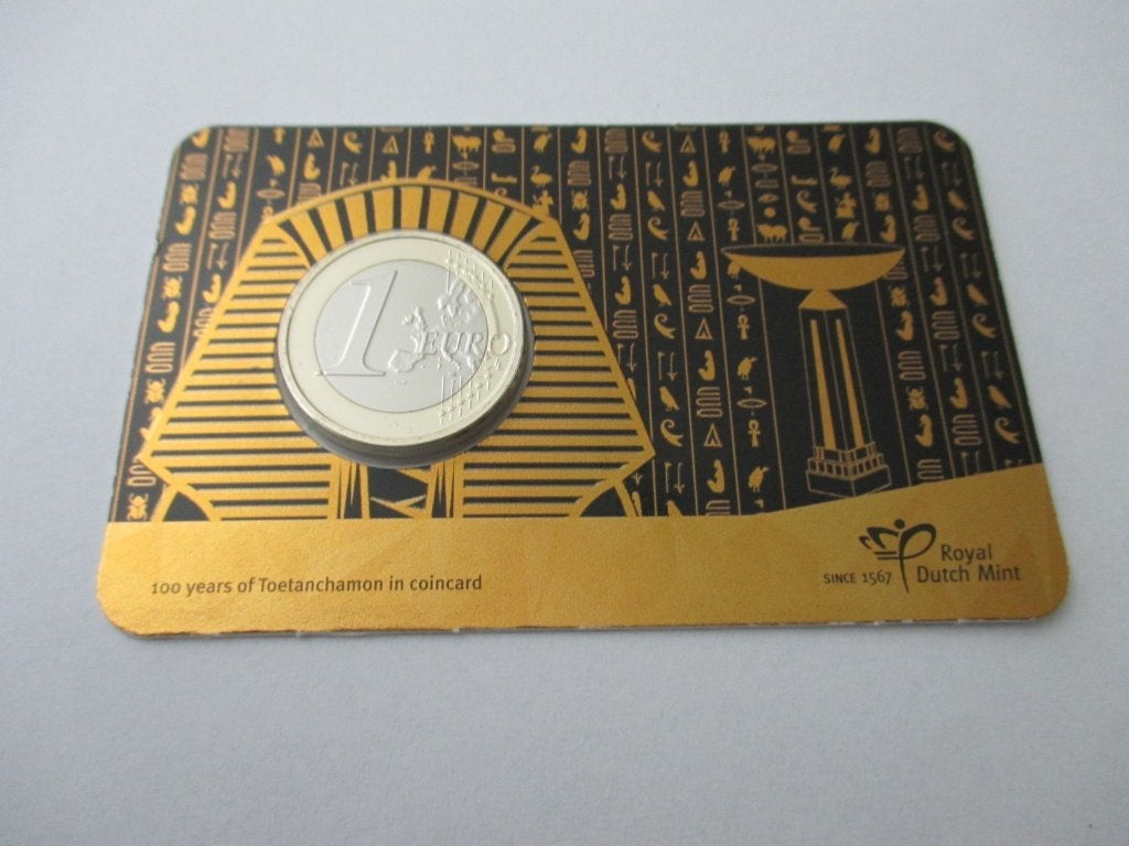 Coincard 100 jaar Toetanchamon 2023, Postzegels en Munten, Ophalen of Verzenden, Koningin Beatrix, Euro's, Setje