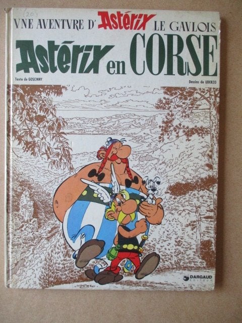 ad000338 asterix en corse hc frans, Eén stripboek, Ophalen, Gelezen