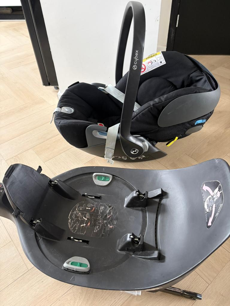 Cybex autostoel + isofix, Gebruikt, Isofix, 0 t/m 13 kg, Ophalen