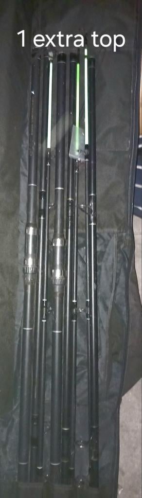 Hengels,paraplu,steunen te koop., Ophalen of Verzenden, Gebruikt, Complete hengel