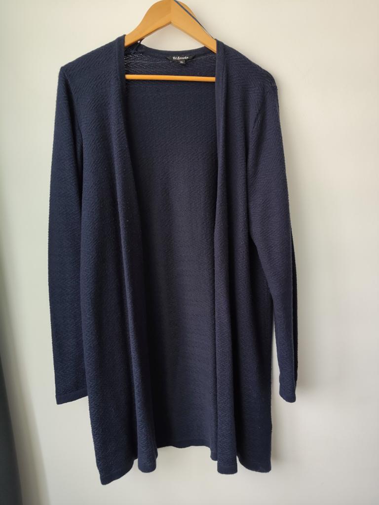 M&S Mode Dames Vest XL Blauw - Prima Staat, Blauw, Maat 46/48 (XL) of groter, Ophalen of Verzenden, M&S Mode