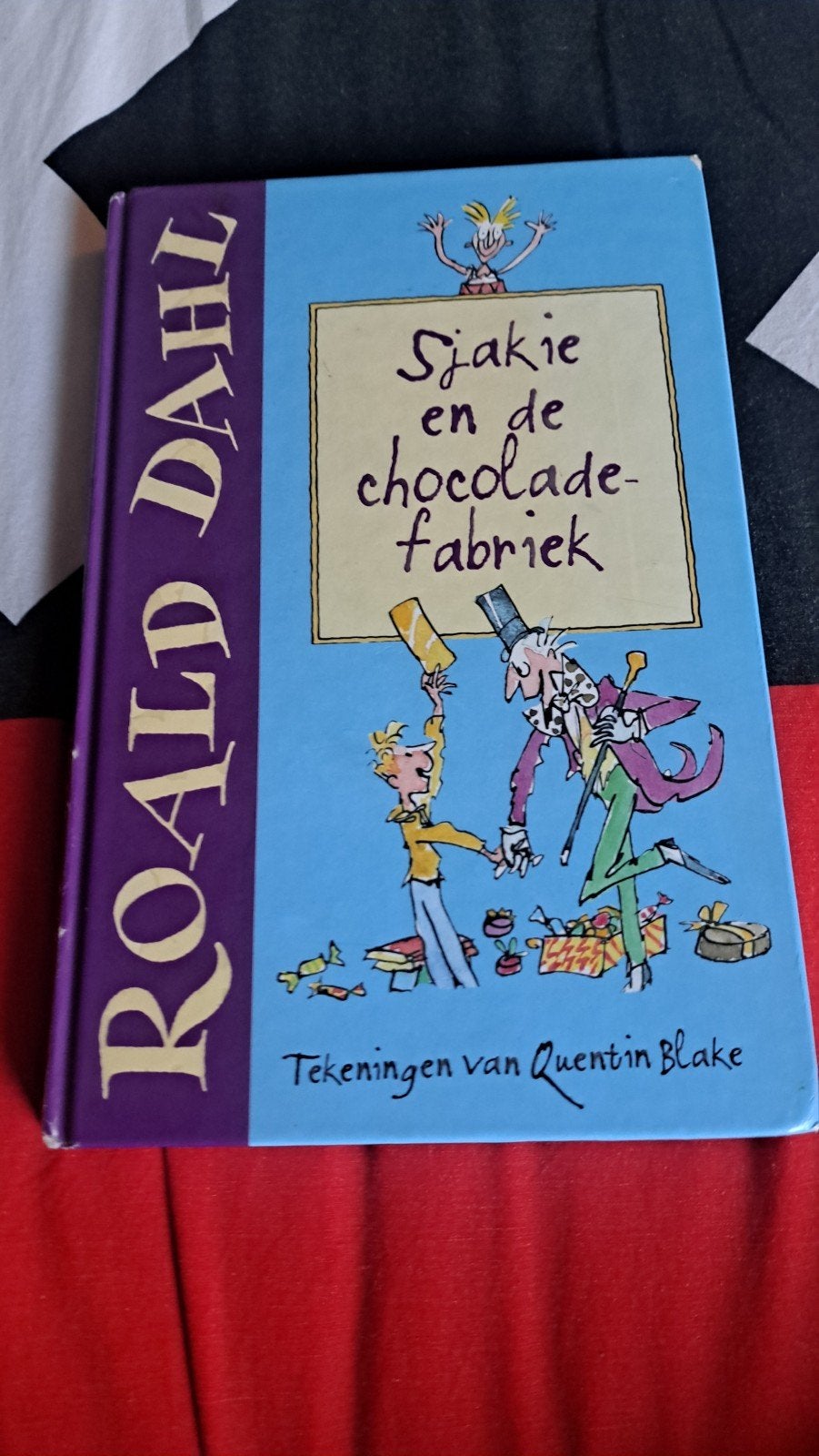 Roald Dahl - Sjakie en de chocoladefabriek, Boeken, Ophalen, Roald Dahl, Fictie algemeen, Zo goed als nieuw