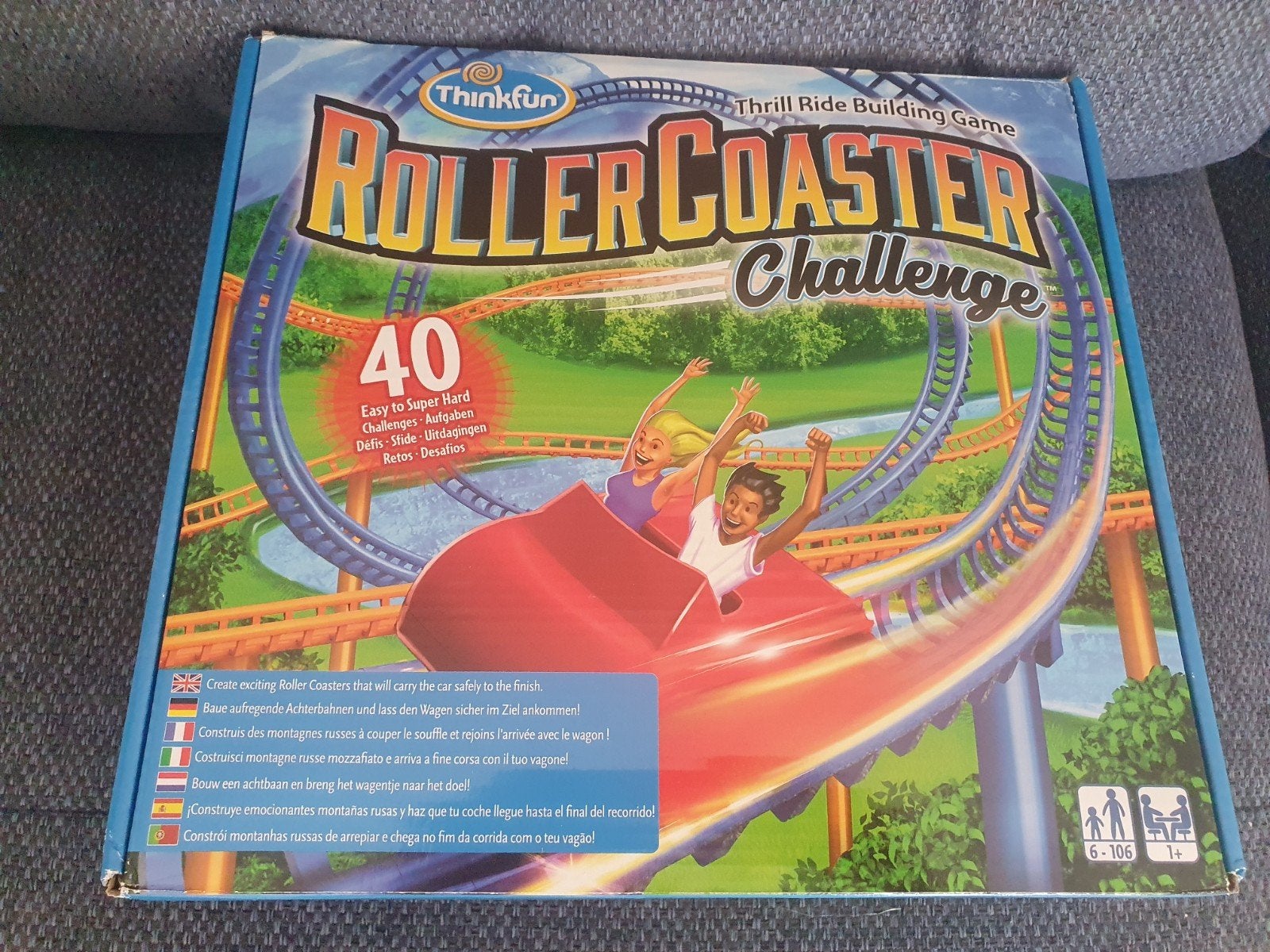 Bordspel - Roller Coaster Challenge 6+, Ophalen of Verzenden, Gebruikt
