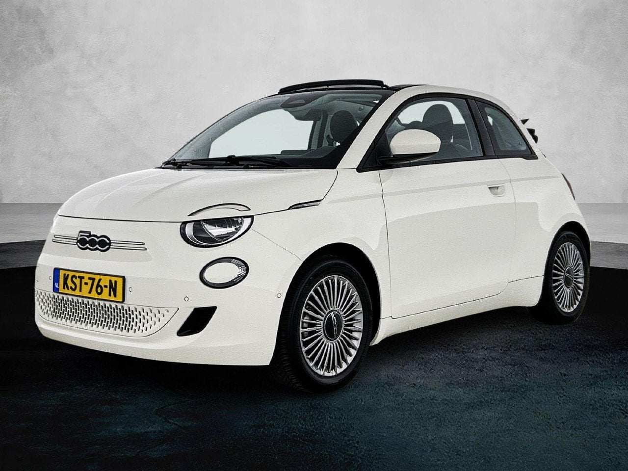 Fiat 500C 118pk Icon 42 kWh Automaat | Apple Carplay/Android, Auto's, Automaat, Gebruikt, Cabriolet, 4 stoelen