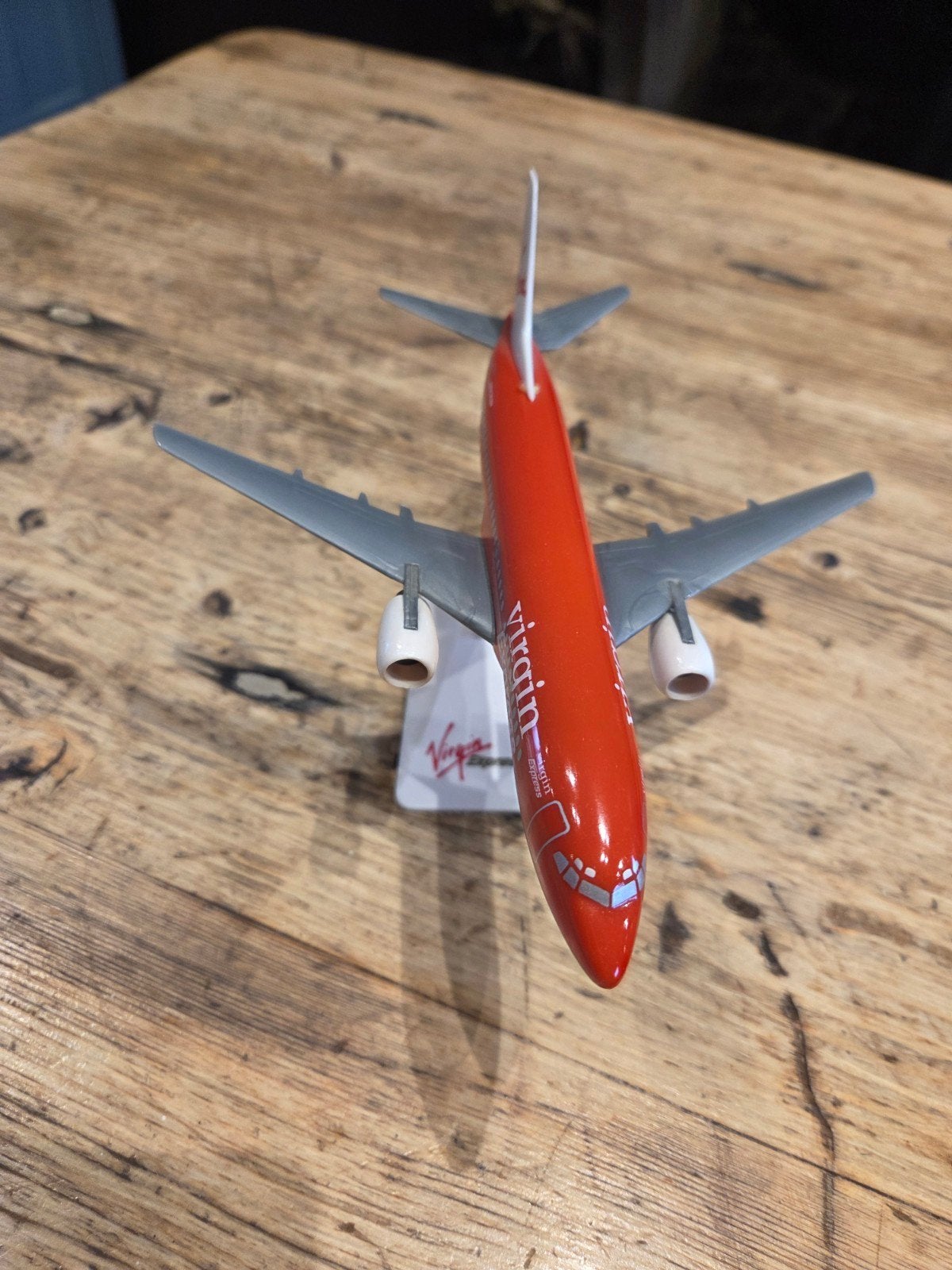 Virgin Express Vliegtuig Model - Zo goed als nieuw, Ophalen of Verzenden