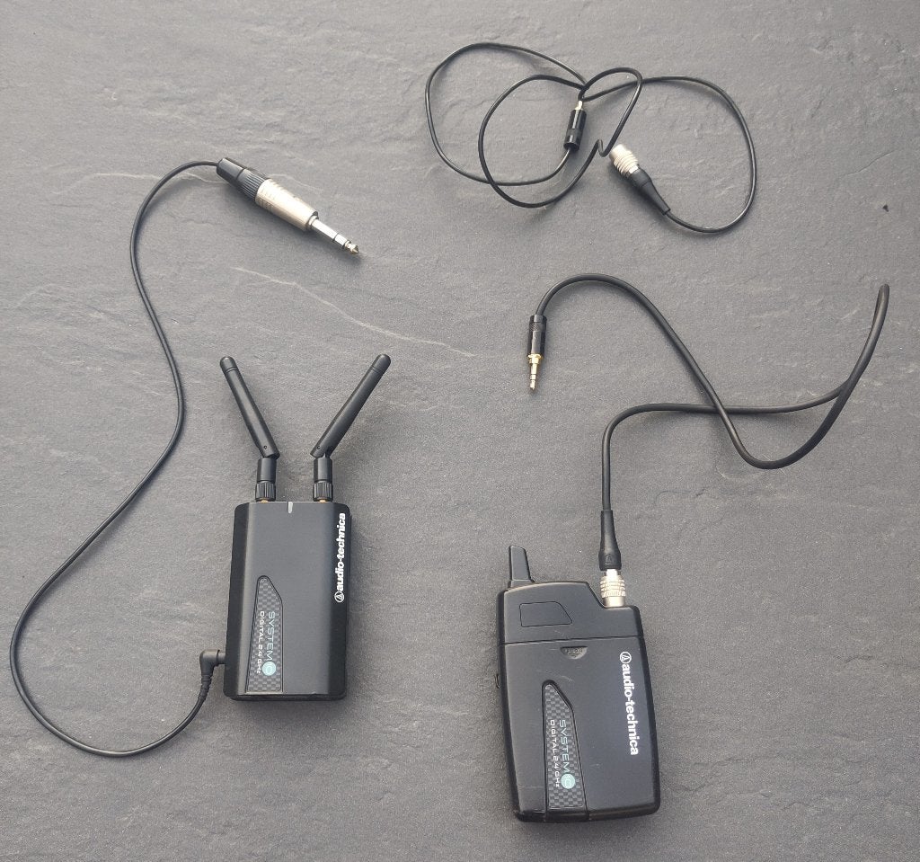 AKG en Audio Technica draadloos systeem voor zang/instrument, Ophalen, Gebruikt, Overige typen, Draadloos