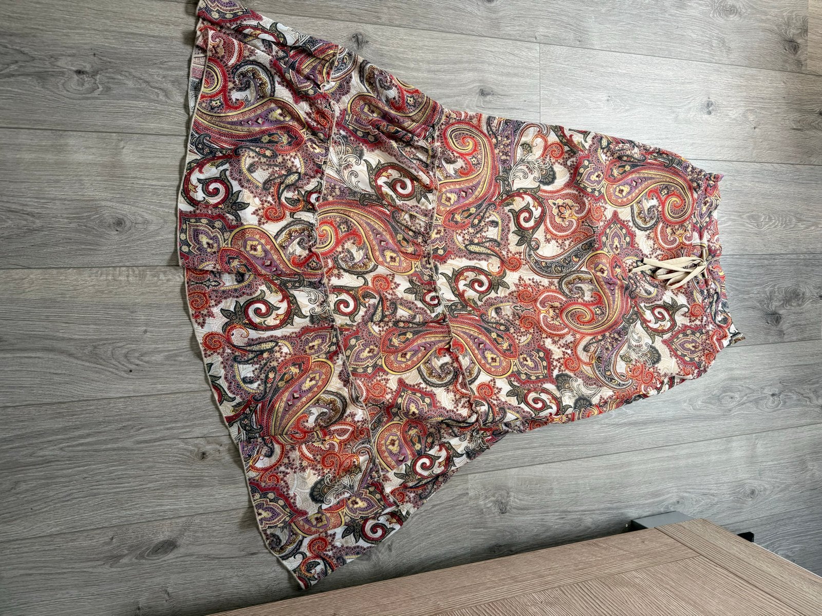 Studio Anneloes Maxi Rok - Paisley Print, Kleding | Dames, Rokken, Overige kleuren, Ophalen of Verzenden, Zo goed als nieuw, Maat 36 (S)