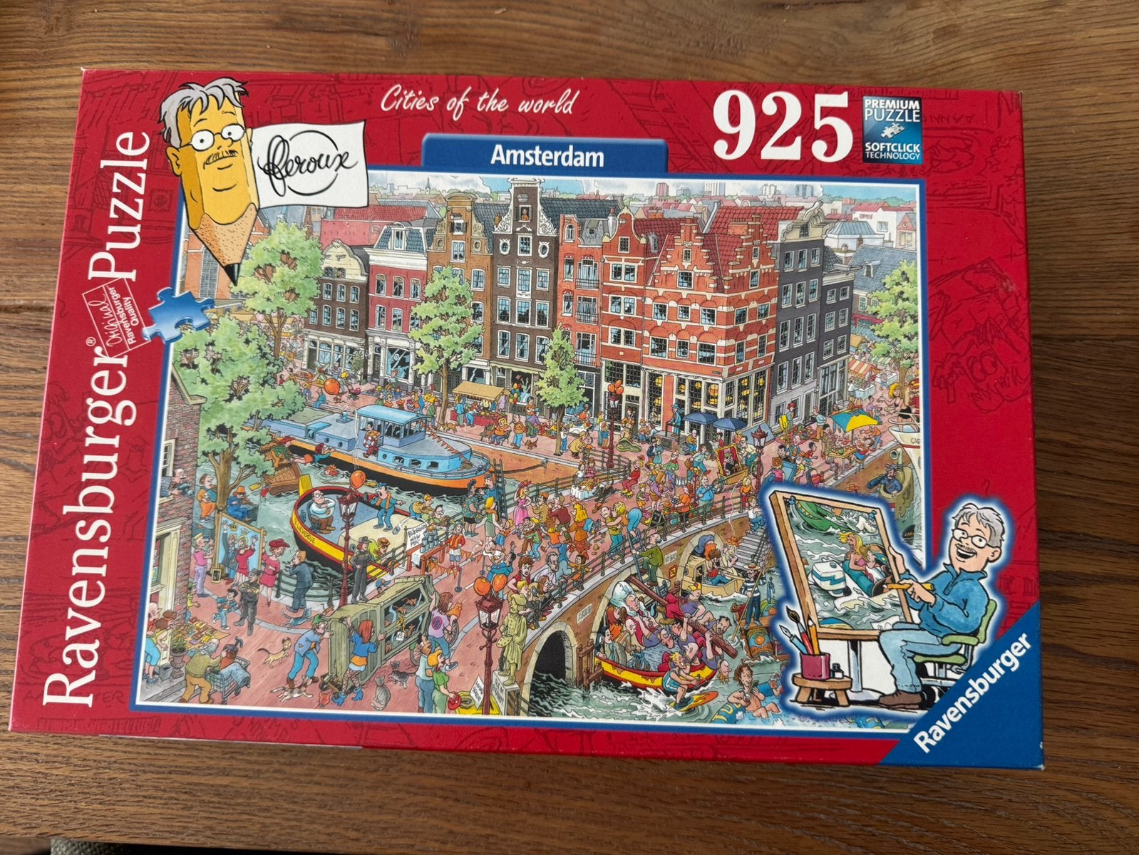 Puzzel amsterdam, Ophalen of Verzenden, 500 t/m 1500 stukjes, Zo goed als nieuw