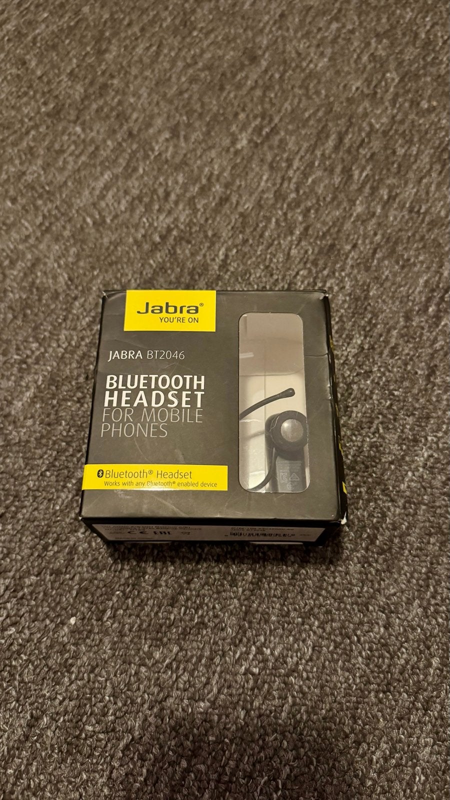 Jabra BT2046 Bluetooth Headset voor Mobiele Telefoons, Ophalen of Verzenden, Zo goed als nieuw, Overige typen