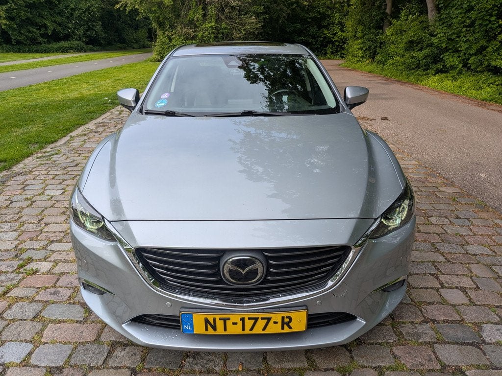 Mazda 6 2.5 SkyActiv-G 192 GT-M | Leder int. | Elec stoelen, 12 maanden, Gebruikt, Bedrijf, Sedan